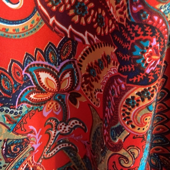 EUC Southern Charm Aline Tunic paisley XL - Picture 3 of 5